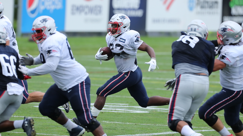 New England Patriots' Damien Harris