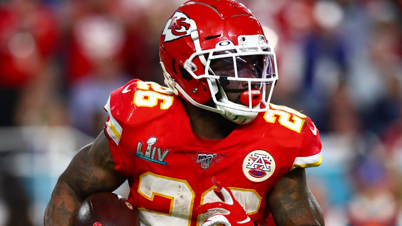 Kansas City Chiefs running back Damien Williams