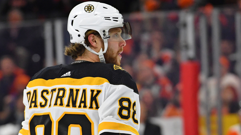 Boston Bruins Forward David Pastrnak