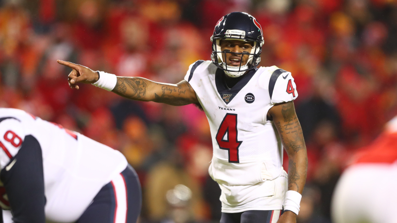 Houston Texans quarterback Deshaun Watson