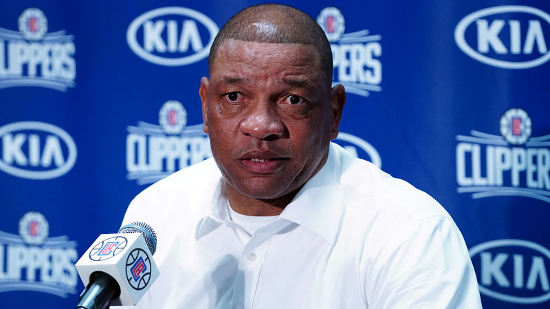 Los Angeles Clippers head coach Doc Rivers