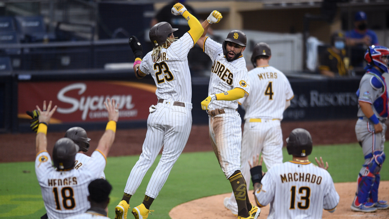 San Diego Padres' Fernando Tatis Jr. And Eric Hosmer
