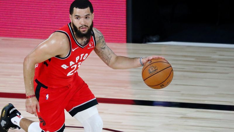 Toronto Raptors guard Fred VanVleet