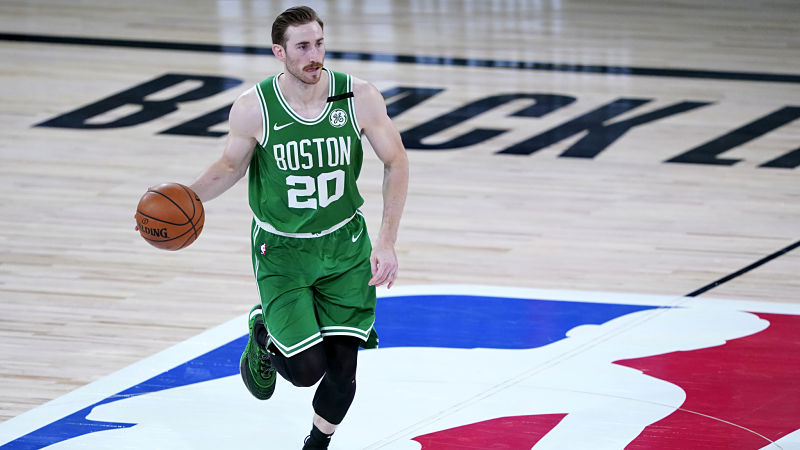 Boston Celtics forward Gordon Hayward
