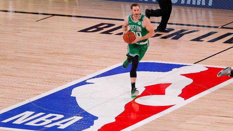 Boston Celtics forward Gordon Hayward
