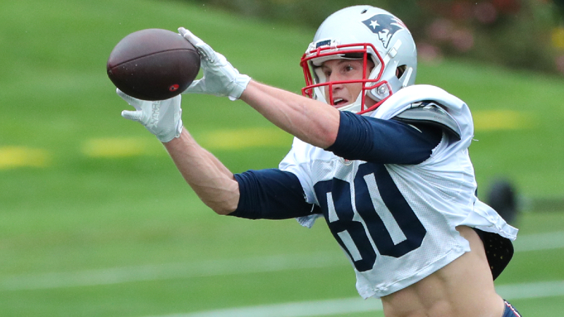 New England Patriots wide receiver Gunner Olszewski