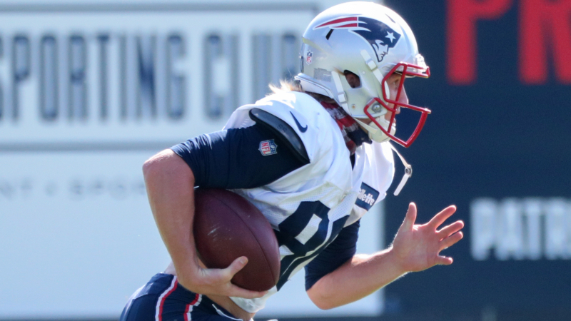 New England Patriots wide receiver Gunner Olszewski