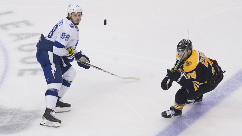 Boston Bruins Forward Jake DeBrusk