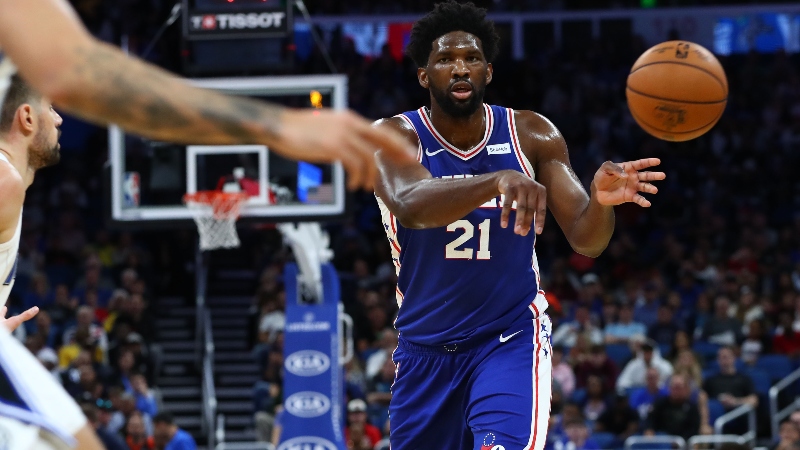 Philadelphia 76ers center Joel Embiid