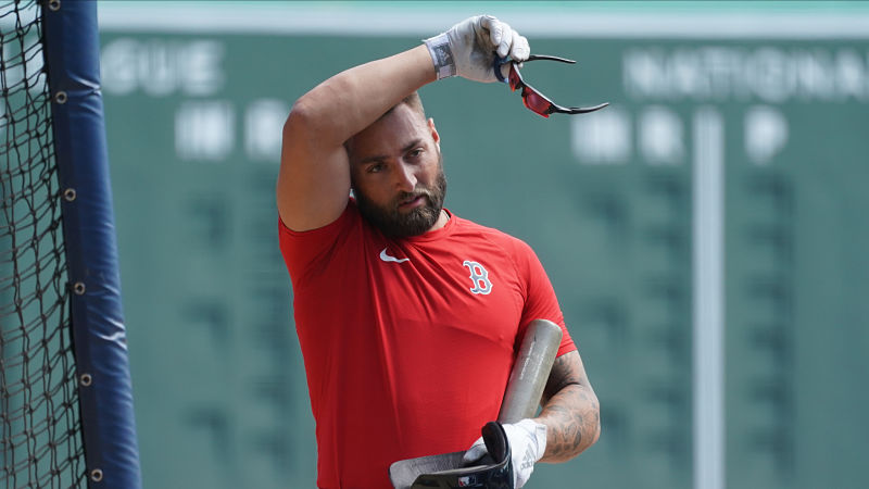 Boston Red Sox outfielder Kevin Pillar