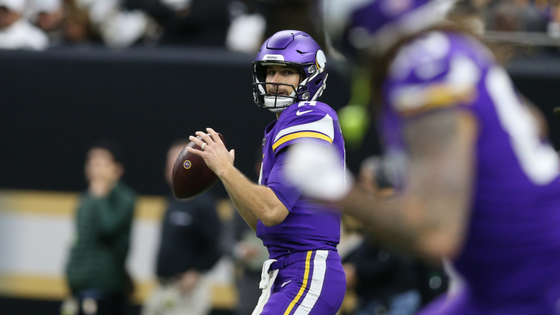 Minnesota Vikings quarterback Kirk Cousins