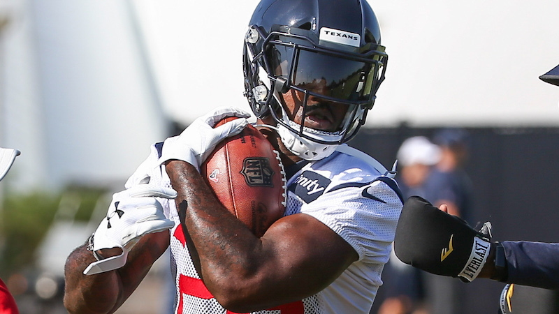 Patriots running back Lamar Miller