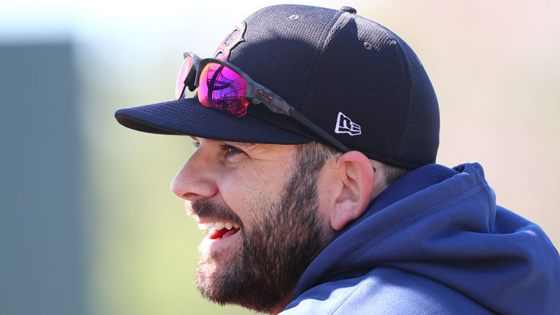 San Diego Padres first baseman Mitch Moreland