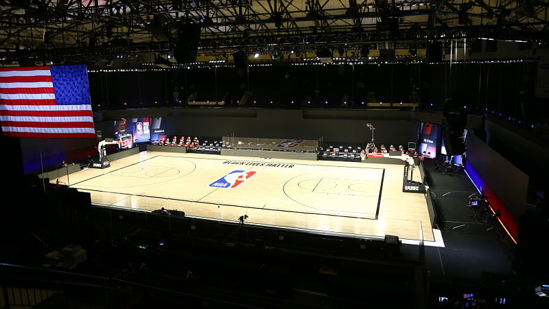 NBA bubble in Orlando