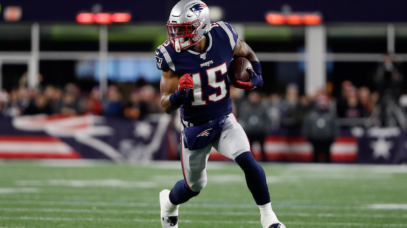 New England Patriots wide receiver N'Keal Harry
