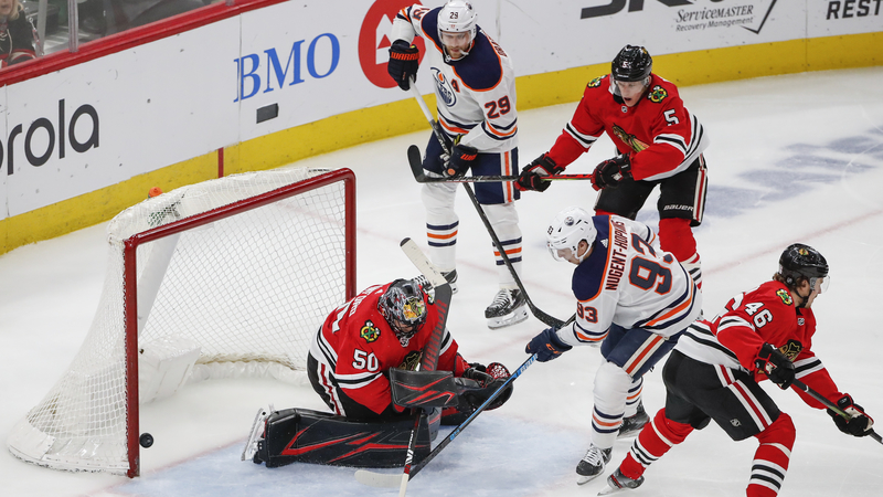 Chicago Blackhawks Vs. Edmonton Oilers