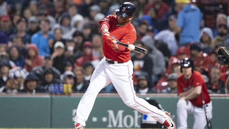 Boston Red Sox third baseman Rafael Devers