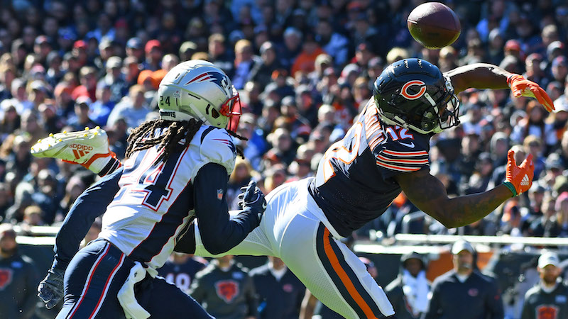 Patriots cornerback Stephon Gilmore, Bears wide receiver Allen Robinson