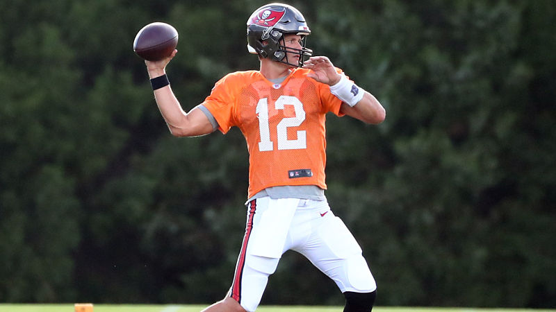 Tampa Bay Buccaneers quarterback Tom Brady