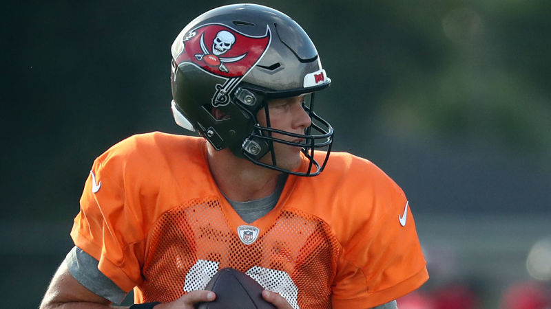 Tampa Bay Buccaneers quarterback Tom Brady
