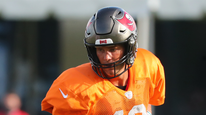 Tampa Bay Buccaneers quarterback Tom Brady