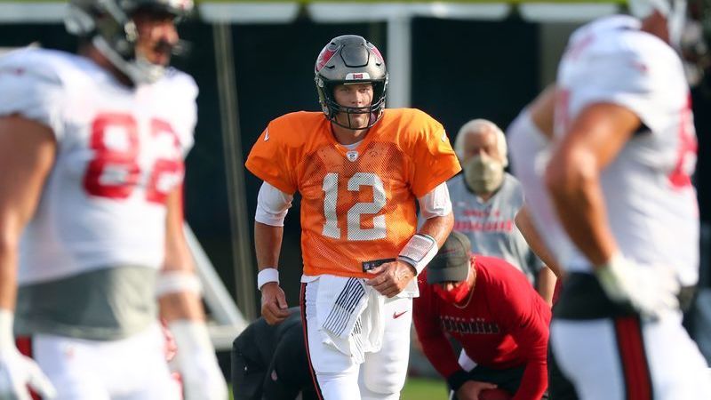Tampa Bay Buccaneers quarterback Tom Brady