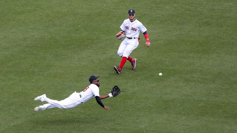 Red Sox centerfielder Jackie Bradley Jr.