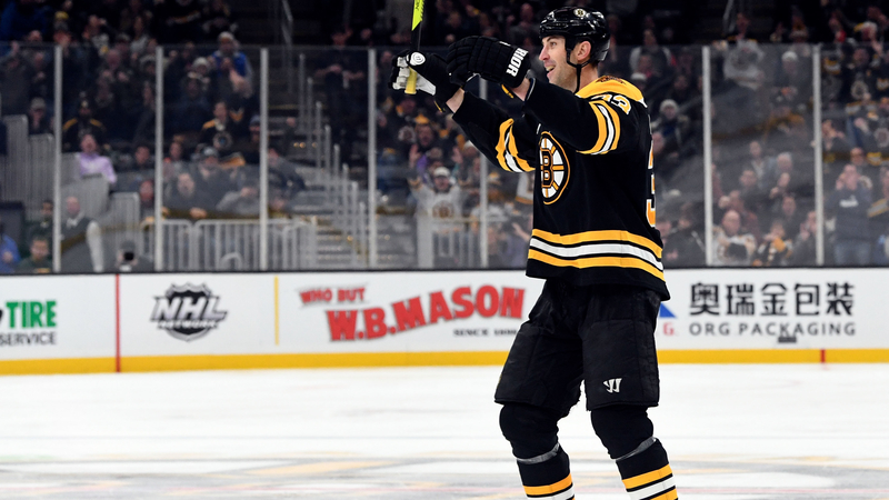 Boston Bruins Defenseman Zdeno Chara