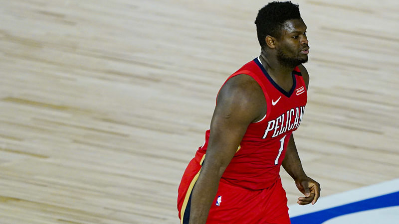 New Orleans Pelicans forward Zion Williamson