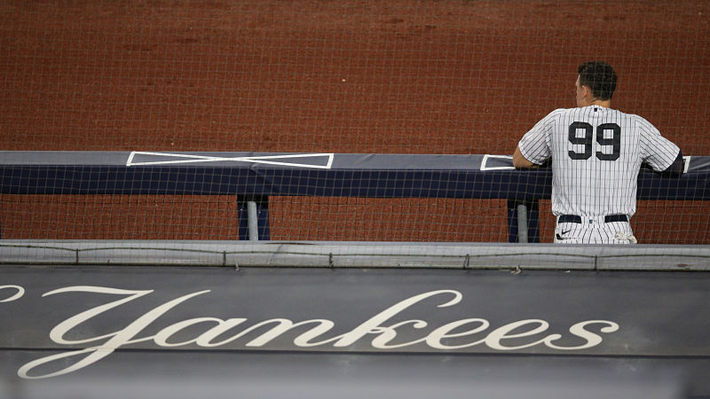 New York Yankees right fielder Aaron Judge