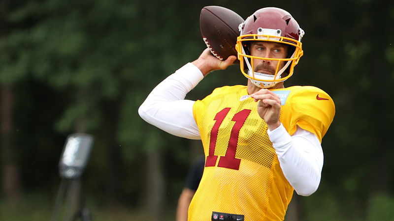 Washington Football Team quarterback Alex Smith