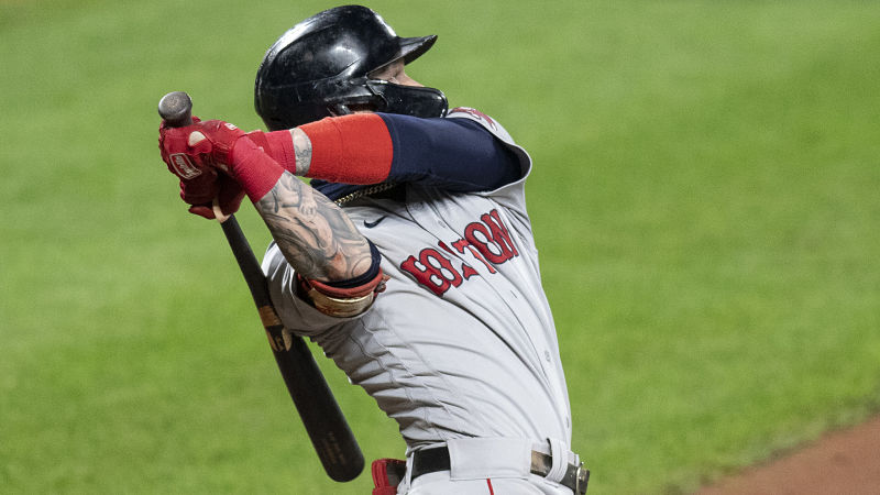 Boston Red Sox outfielder Alex Verdugo