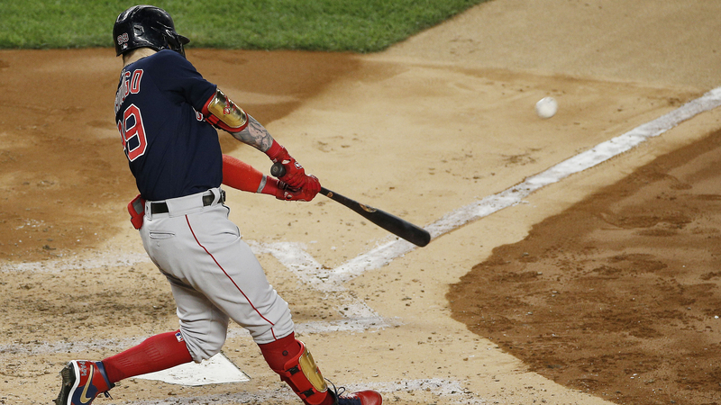 Boston Red Sox outfielder Alex Verdugo