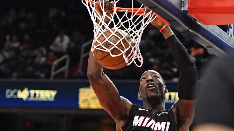 Miami Heat forward Bam Adebayo