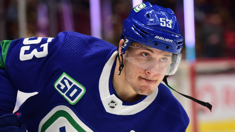 Vancouver Canucks' Bo Horvat