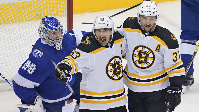 Boston Bruins left wing Brad Marchand