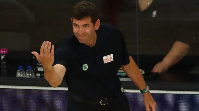 Boston Celtics head coach Brad Stevens