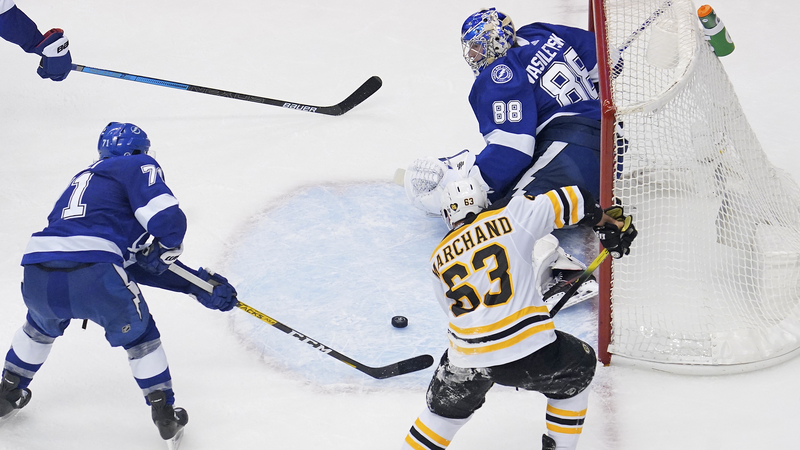 Boston Bruins Left-Winger Brad Marchand