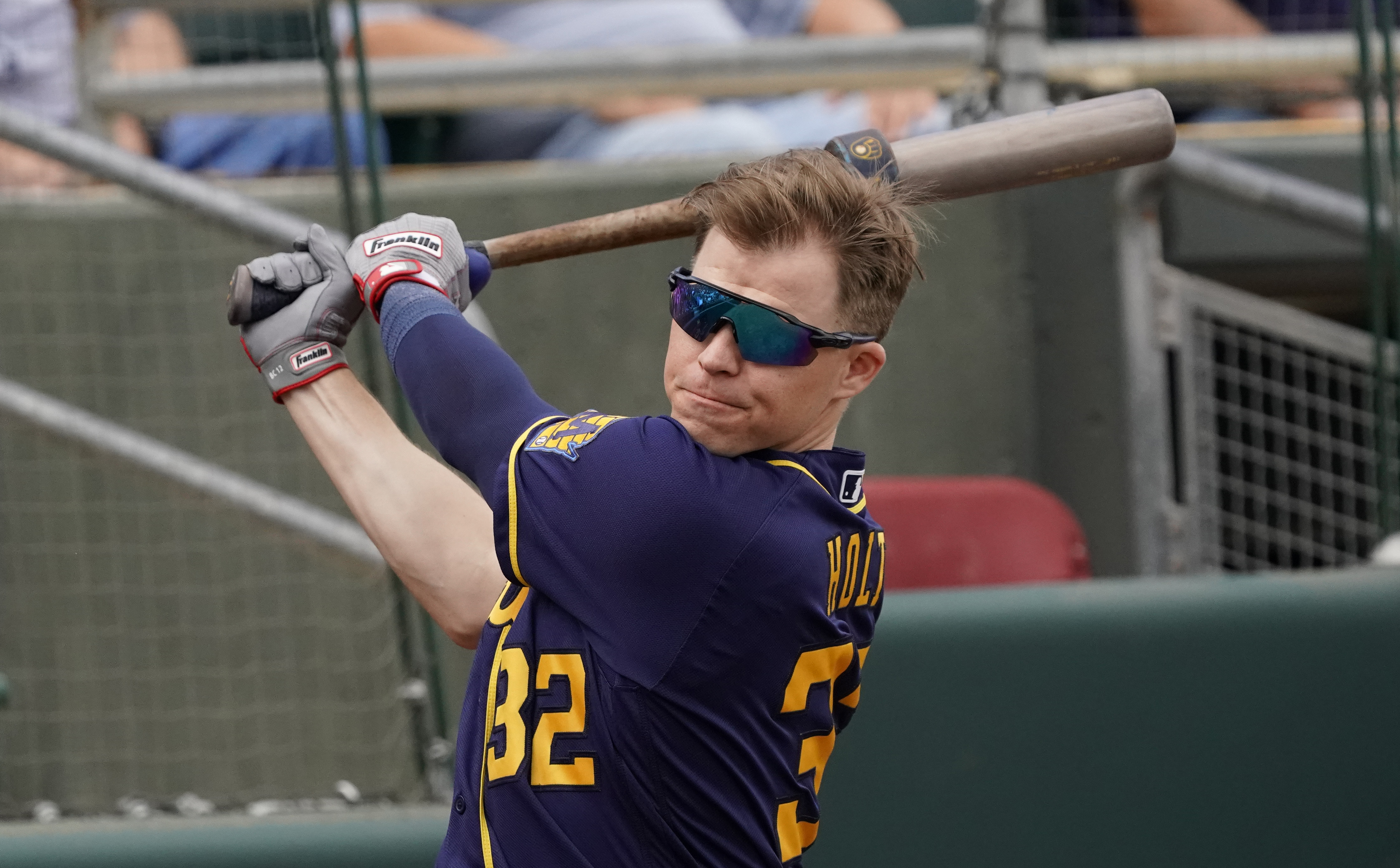 Former Milwaukee Brewers Brock Holt