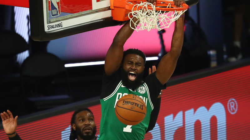 Boston Celtics guard Jaylen Brown