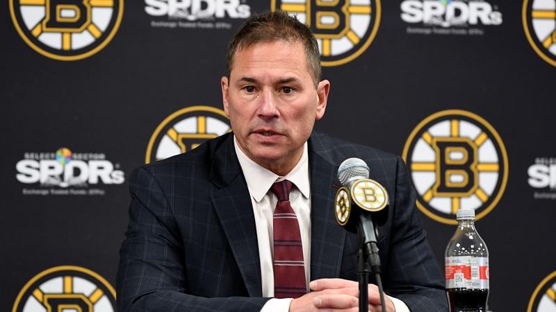 Boston Bruins' Bruce Cassidy