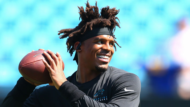 New England Patriots quarterback Cam Newton