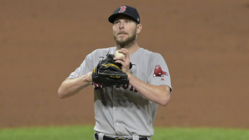 Boston Red Sox's Chris Sale