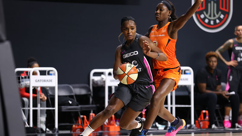 Connecticut Sun rookie Kaila Charles