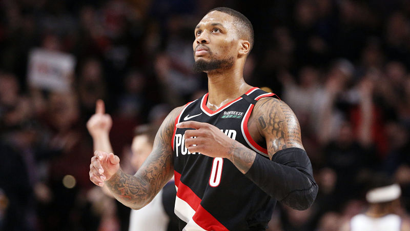 Portland Trail Blazers guard Damian Lillard
