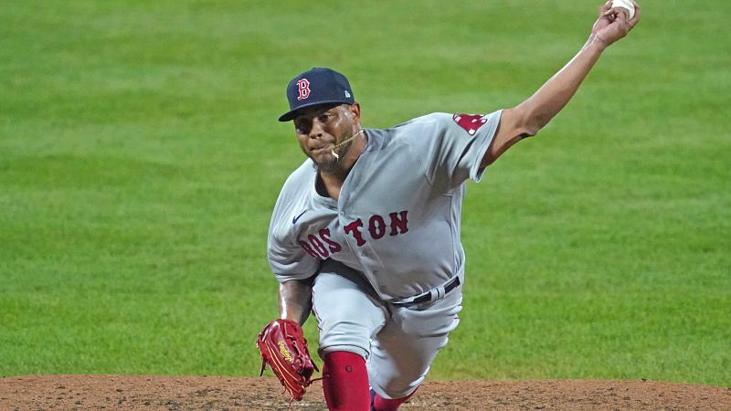 Boston Red Sox pitcher Darwinzon Hernandez