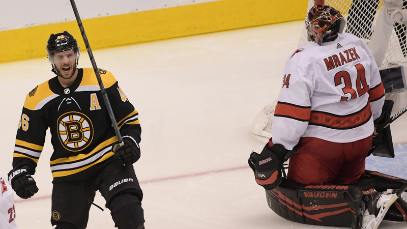 Boston Bruins' David Krejci