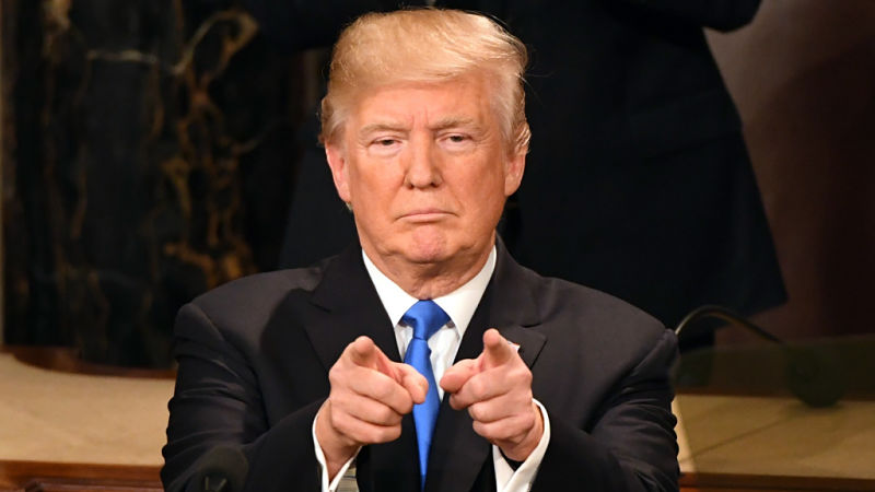 United States President Donald Trump