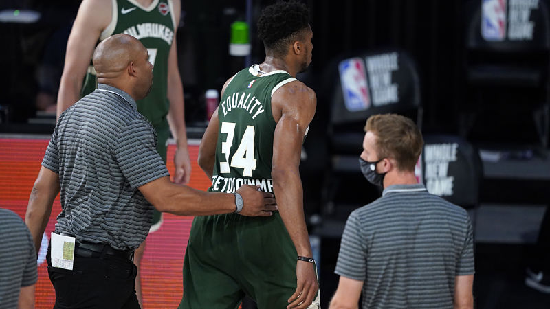 Milwaukee Bucks' Giannis Antetokounmpo