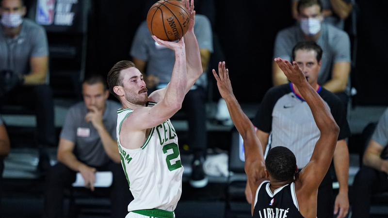 Boston Celtics forward Gordon Hayward
